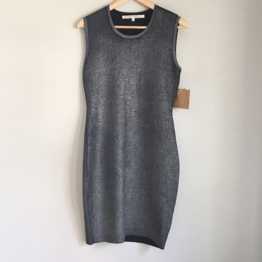 NWT RACHEL Rachel Roy Silver Combo Large